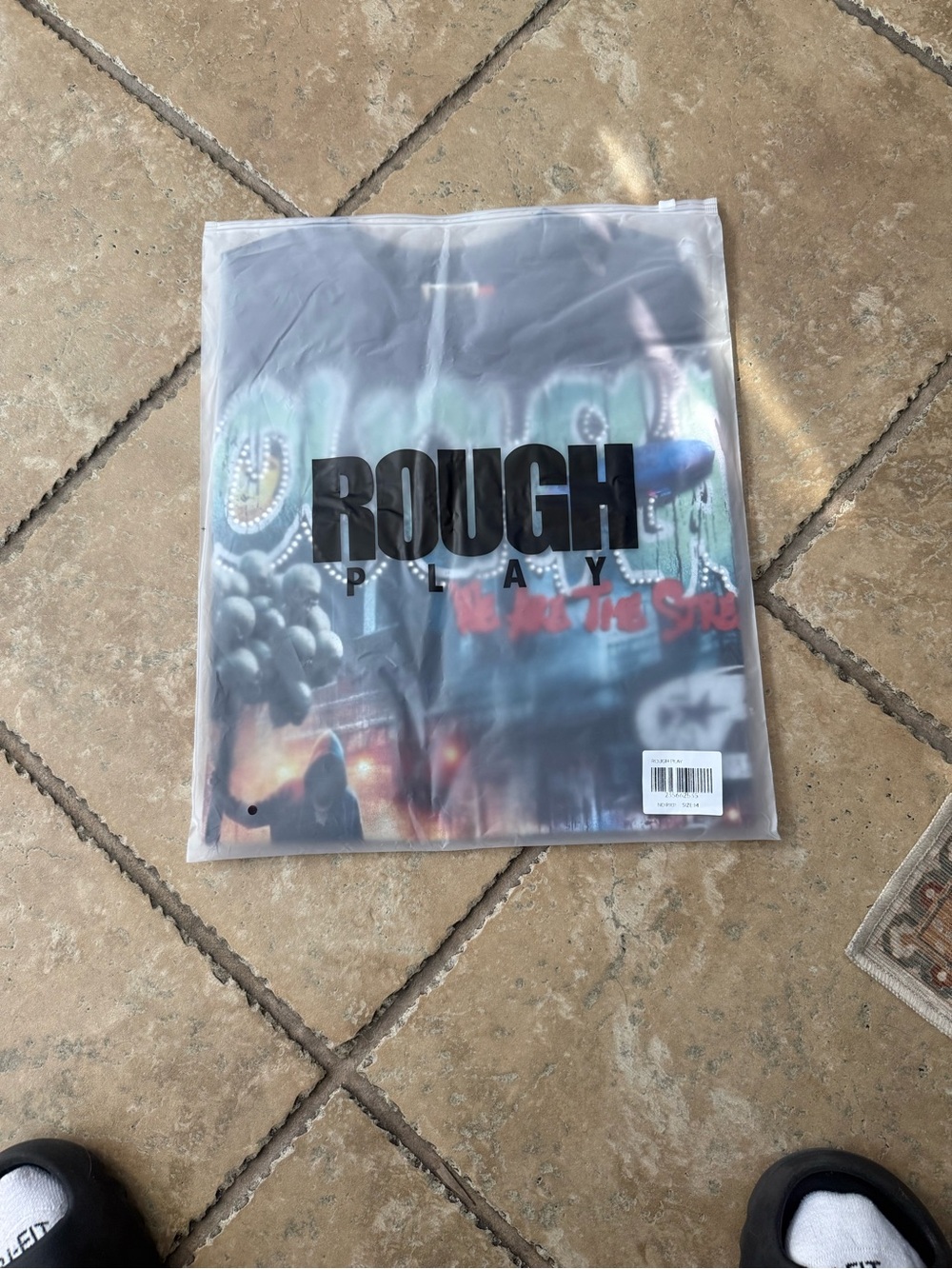 Grey Rough Play T-Shirt - Picture 8 of 8